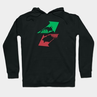 Bearish and Bullish Trends Hoodie